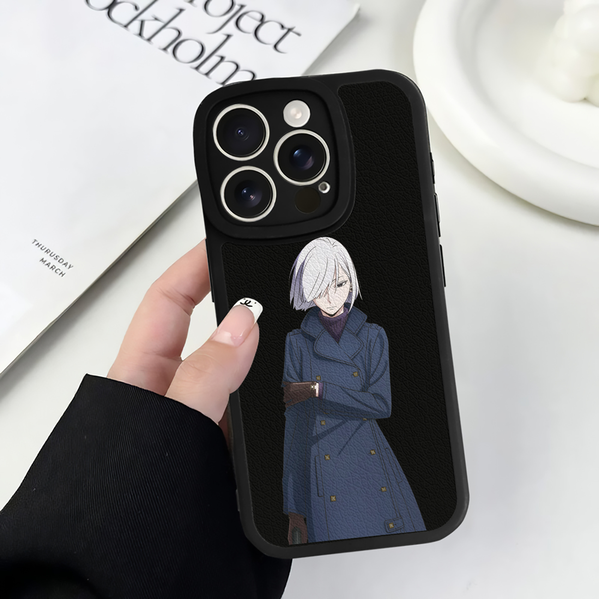 （画像用） SPY×FAMILY间谍家家酒 【iPhone 16シリーズ対応】シリコンスマホケース（レザー調） 材質：シリコン
